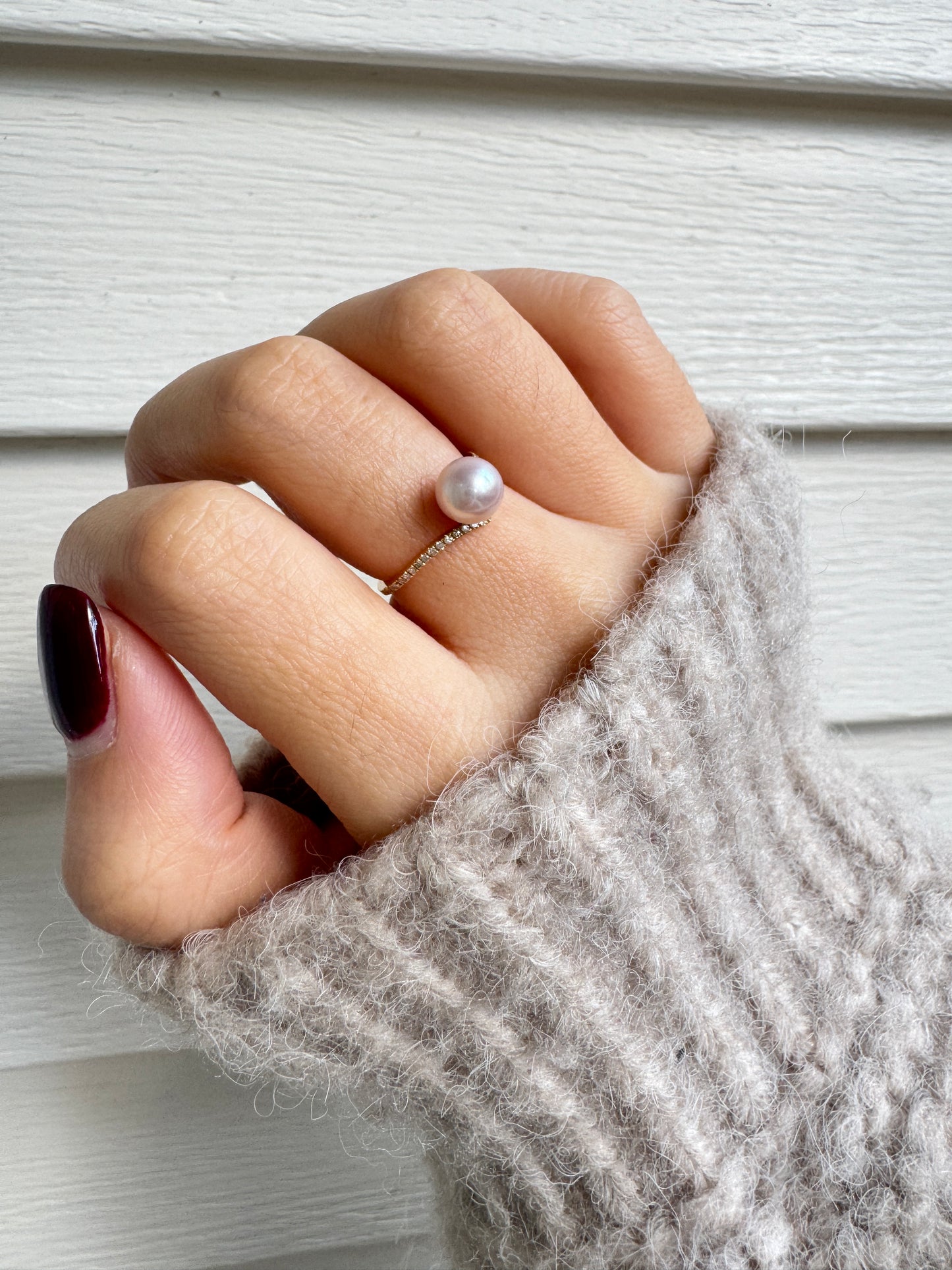 Japanese Sea pearl Ring