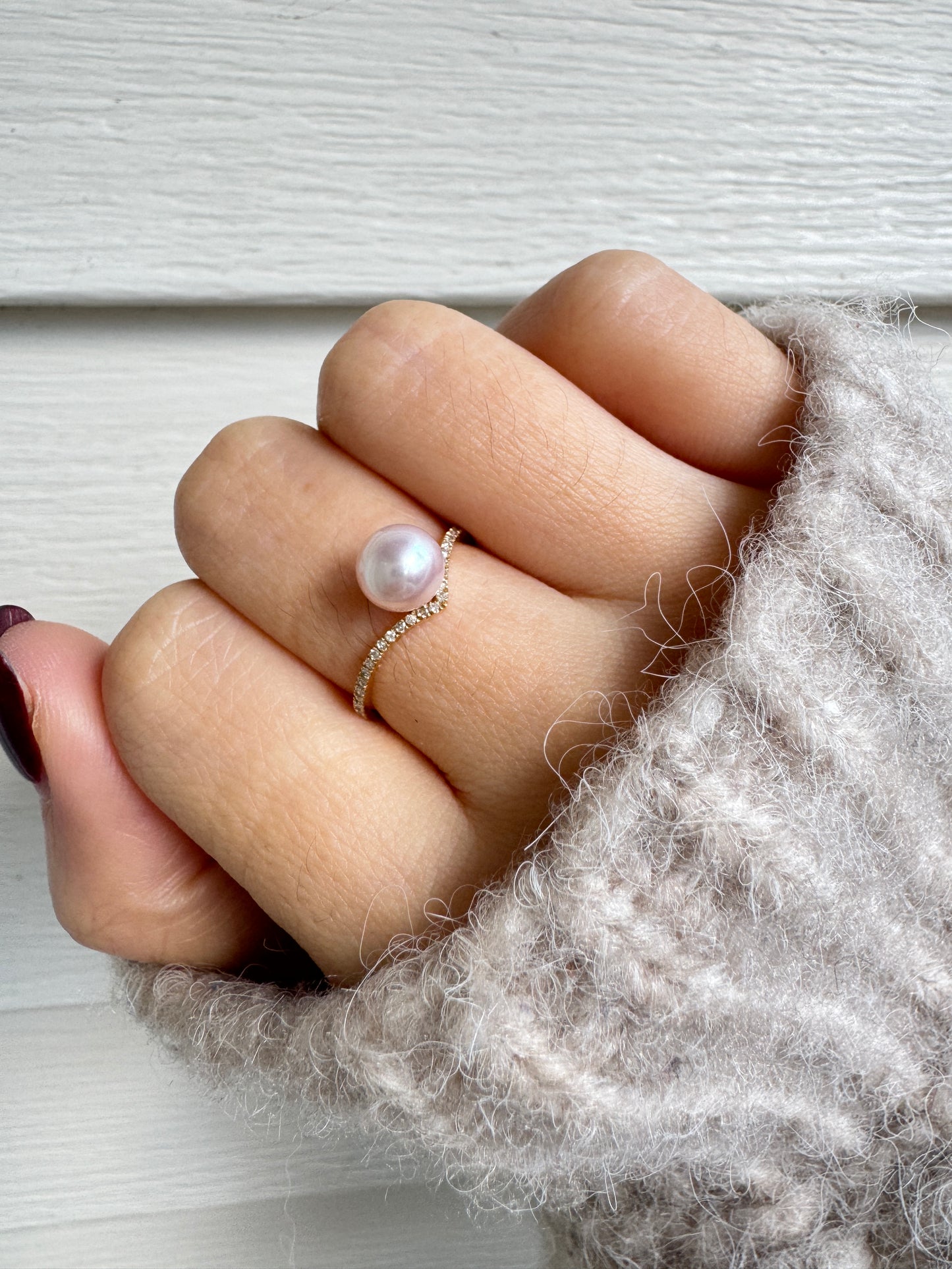 Japanese Sea pearl Ring