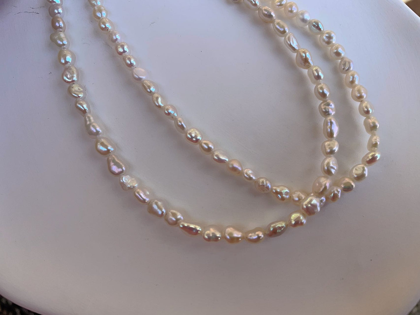 Freshwater Keshi Pearl Necklace