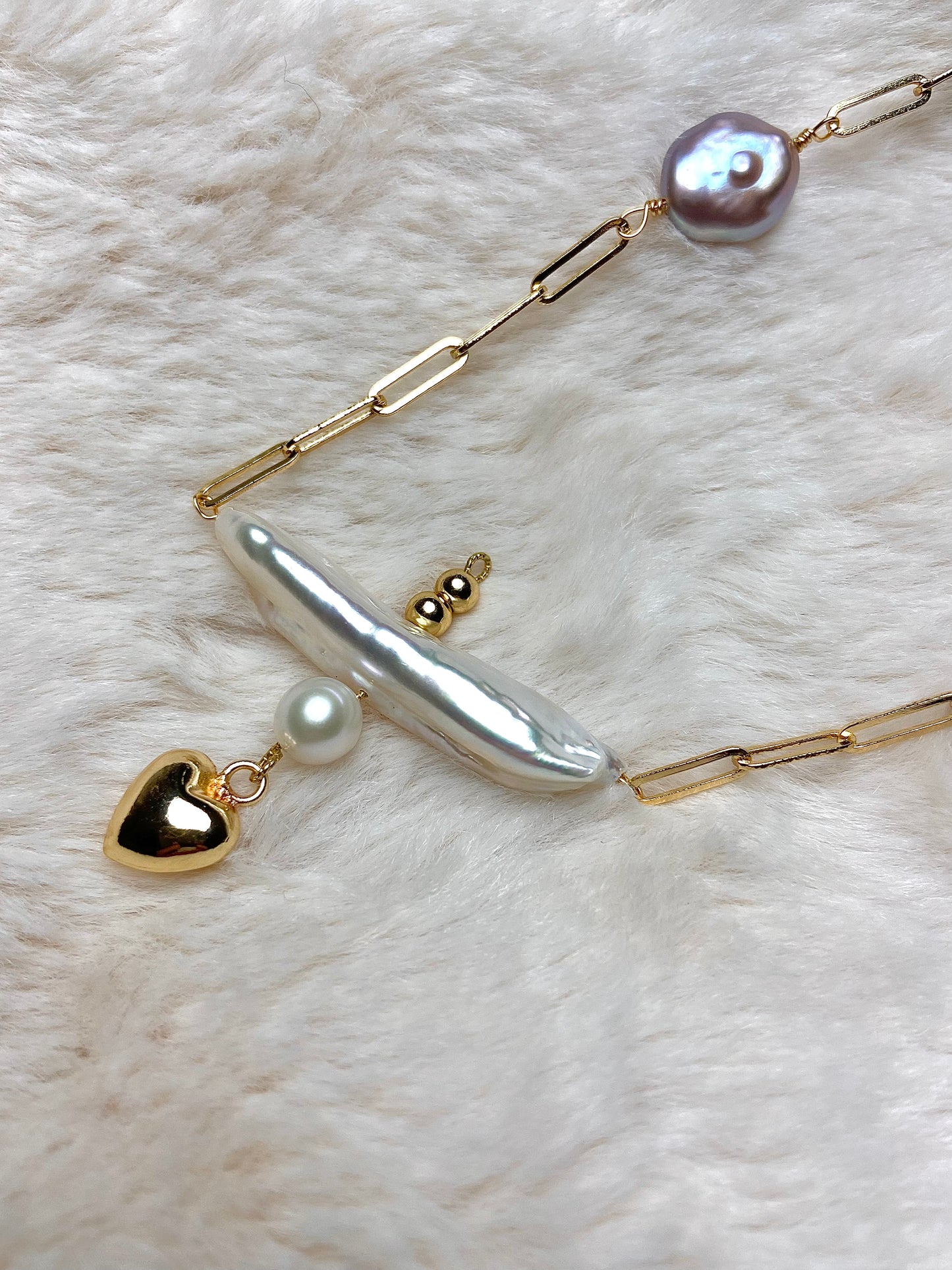 Balance pearl Necklace