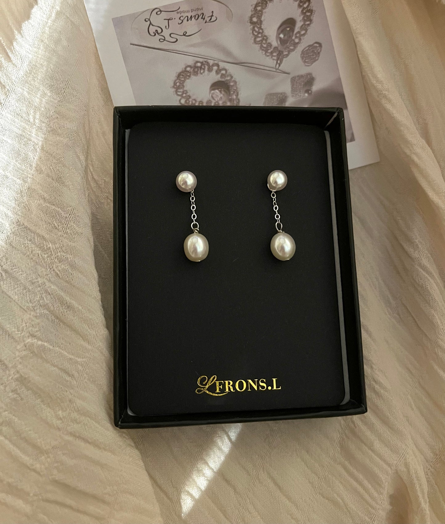 Pearl Drop Earrings